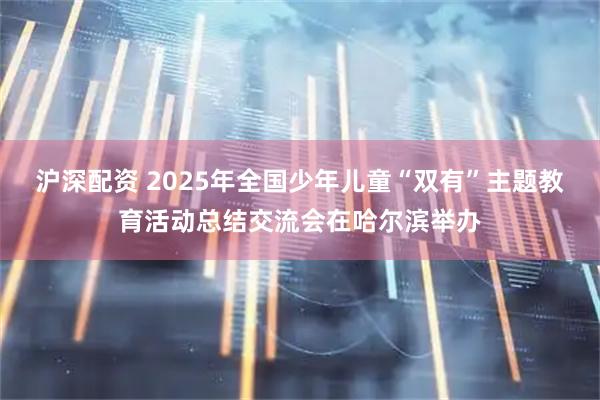 沪深配资 2025年全国少年儿童“双有”主题教育活动总结交流会在哈尔滨举办